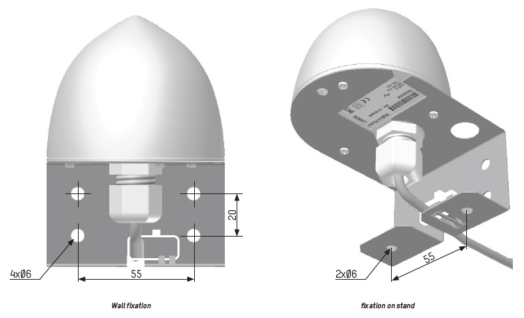 Установка Bodet GPS ANTENNA