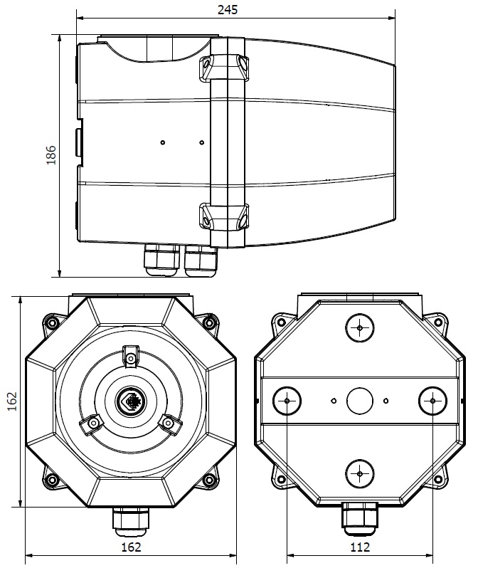 Габариты LeLas RED 407 E