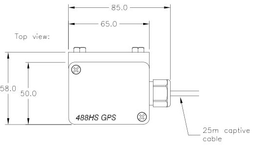 Габаритные размеры WARTON 488HS3