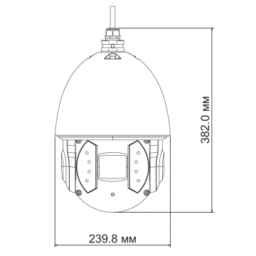 Поворотная IP-камера HDZ302LIK