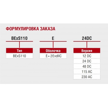 Взрывозащищённая сирена  BExS110E