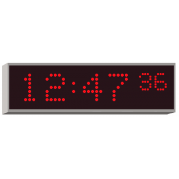 4010E.05.R.S.EU Вторичные светодиодные цифровые часы