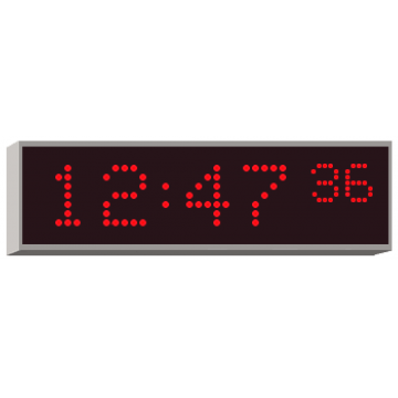 4010N.05.R.S.EU Вторичные светодиодные цифровые часы