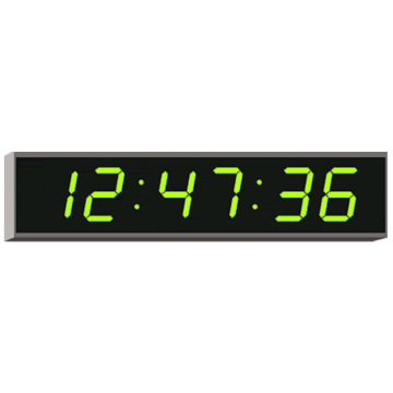 4010N.057.G.S.PoE Вторичные светодиодные цифровые часы