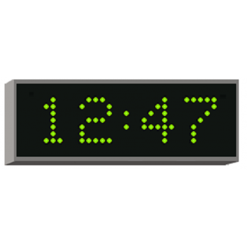Вторичные светодиодные цифровые часы