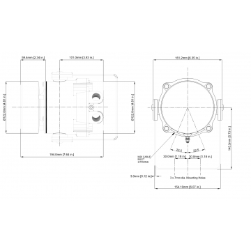 Взрывозащищённая сирена "Belltronic" BExDH120DR